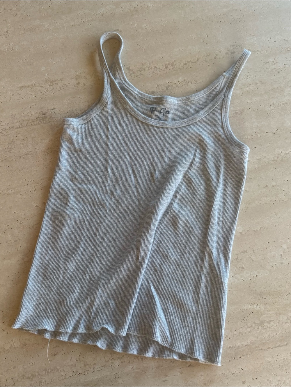 Brandy Melville grey tank top